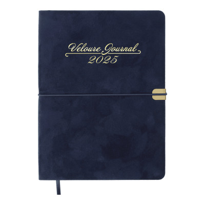 Тижневик Buromax датований 2026 VELOUR, А5 синій (BM.2134-02) Вінниця - фото 1