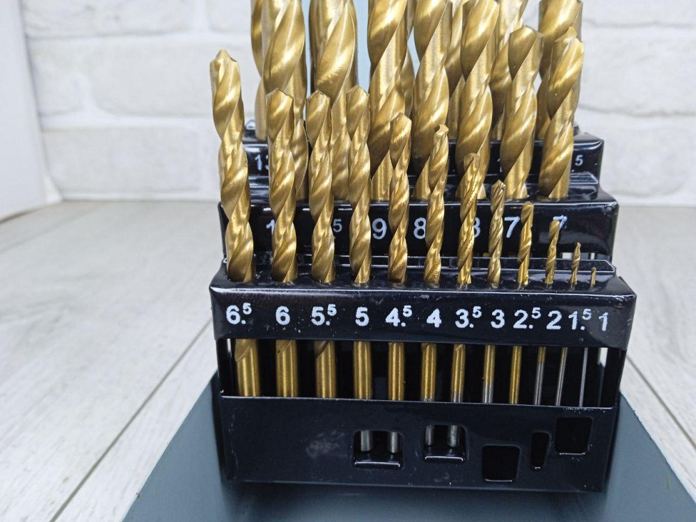 Набір сверл  STHOR (1-13 мм) через 0,5 мм Харків - фото 1