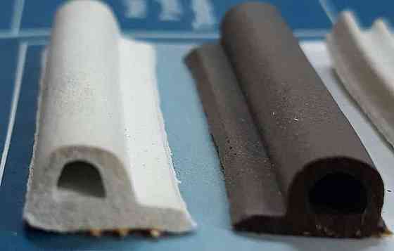 Гумовий ущільнювач самоклеючий Р 9х5.5 (100 м) чорний Павлоград