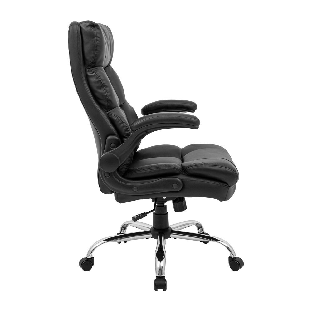 Офисное Кресло Руководителя Manhattan М2 AnyFix Хром Черный Киев - изображение 3