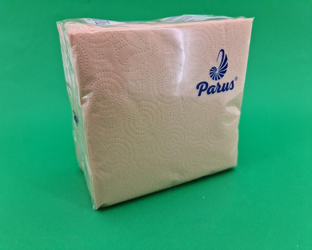 Салфетки бумажные 100лист Одесса Персик 33х33 (1 пачка) Харьков - изображение 2