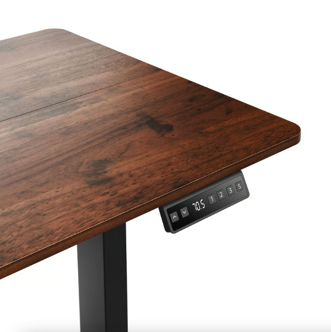 Компьютерный стол Amone с электрической регулируемой высотой коричневый Игровой для компьютера Стол для работы Киев - изображение 3