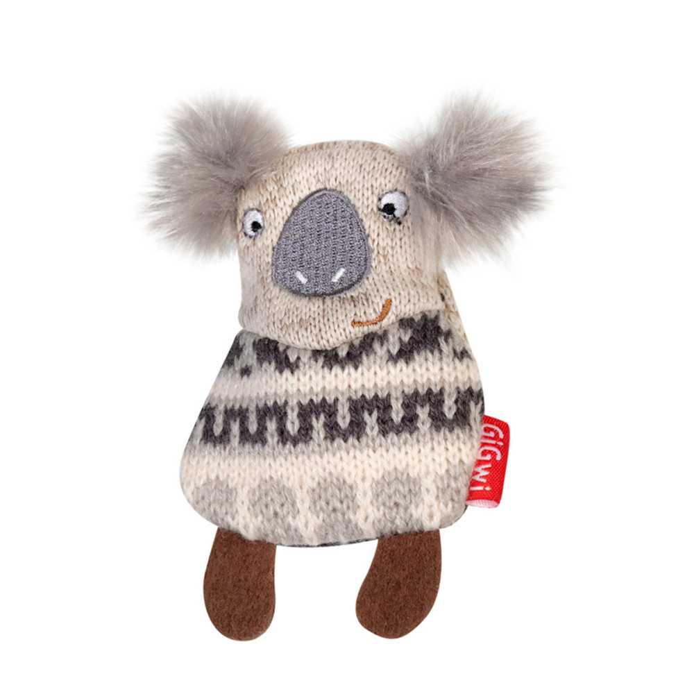 Іграшка для собак Коала з пищалкою GiGwi Plush Friendz, текстиль, 10 см Київ - фото 1