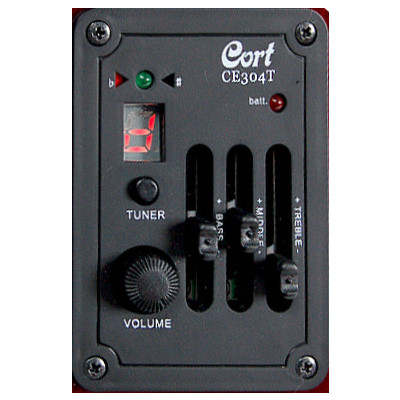 Гитара электроакустическая Cort AF510E Black Винница - изображение 7