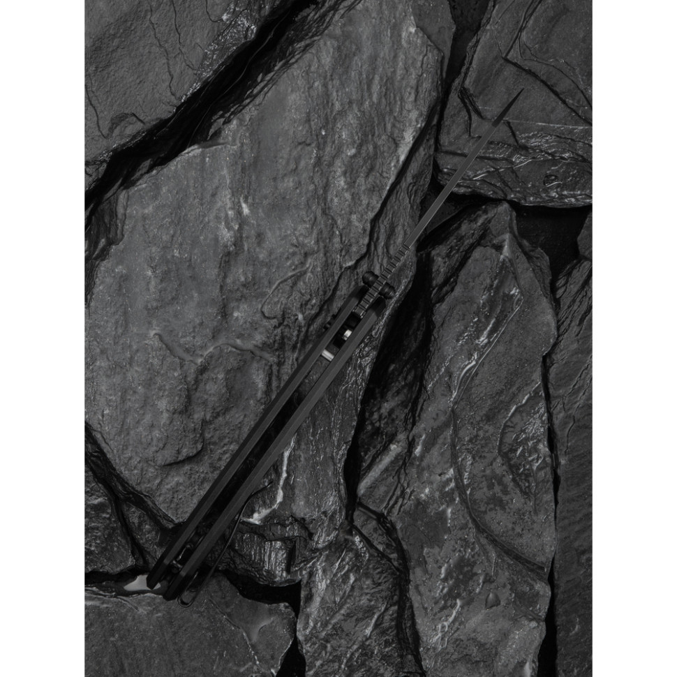 Ніж складаний туристичний Civivi Pragma Prime, (8.9 см) 14C28N / Aluminum чорний Київ - фото 16