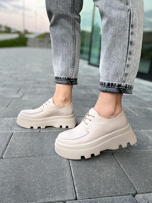 Nivelle Туфлі жіночі NIVELLE 2138/Соня-6 латте (весна-осінь, шкіра натуральна) (4807) Коломия - фото 5