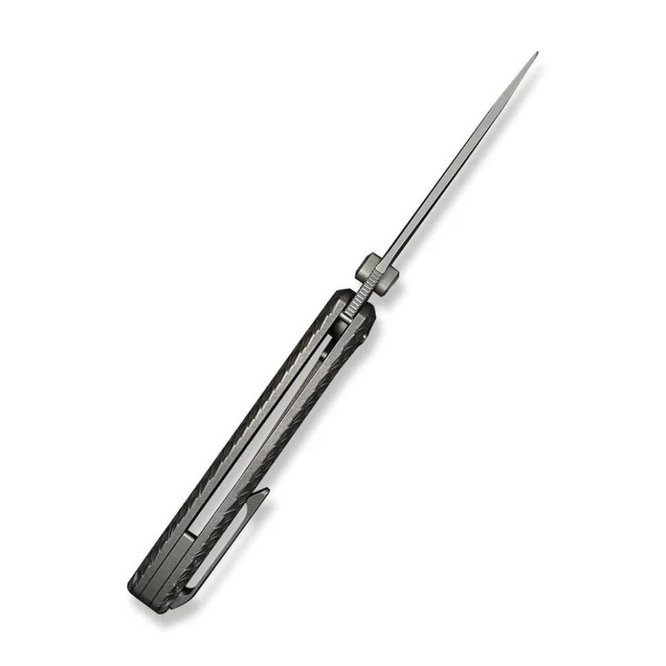 Ніж складаний туристичний Weknife Dracarys, (9.1 см) Böhler M390 / титан 6AL4V сірий Київ - фото 8