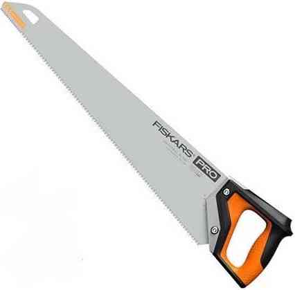 Універсальна Ручна Пила 55 см 7 TPI з чохлом Fiskars "PowerTooth" (1062916) Загартована сталь Нововолинськ