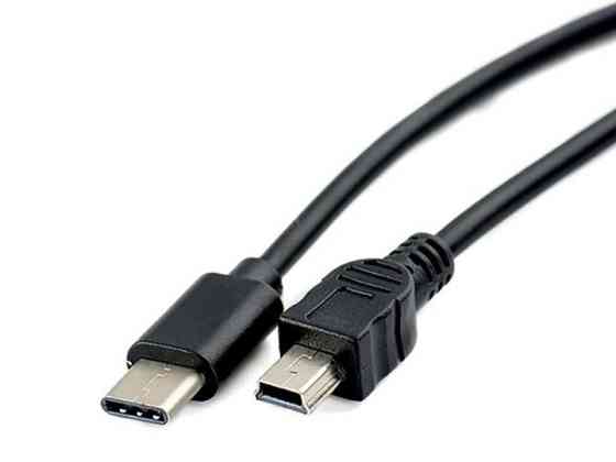 Кабель перехідник mini USB - Type C 0.5м Луцьк