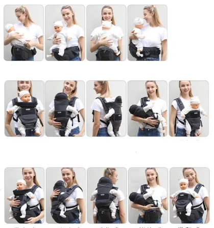 Дитячий багатофункціональний ерго-рюкзак слінг Хіпсит 2Life переноска від 0 до 36 місяців Луцк