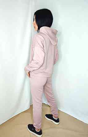 Костюм подростковый спортивный трехнитка петля Пудровый M Харьков