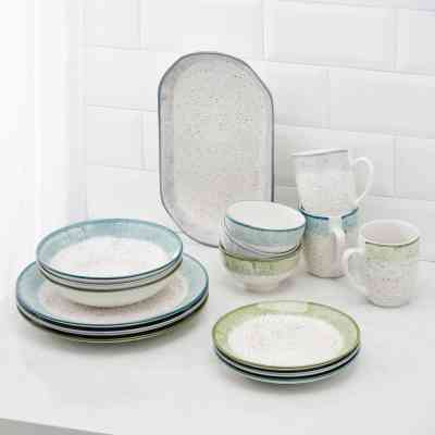 Чашка Ardesto Siena, 360мл, порцеляна, біло-сірий (AR2936SW) Вінниця