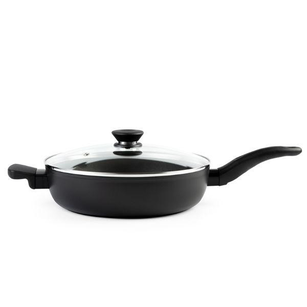 Сковорідка з антипригарним покриттям із кришкою, 28 см, iCook Вінниця - фото 1