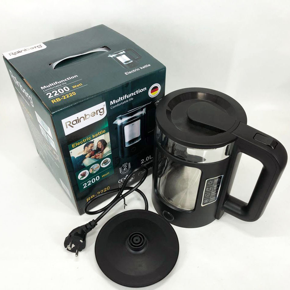 Електричний чайник з індикатором води, Електрочайник з автовідключенням при закипанні YT-98 Львів - фото 6