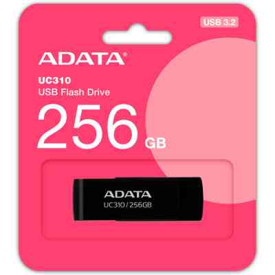 USB флеш накопитель ADATA 256GB UC310 Black USB 3.0 (UC310-256G-RBK) Винница