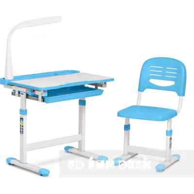 Парта со стулом FunDesk Cantare Blue Винница