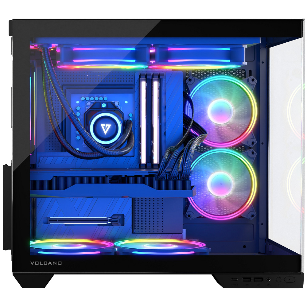 Корпус Modecom VOLCANO PANORAMA APEX ARGB 7F MIDI GREY без БЖ ATX Вінниця - фото 6