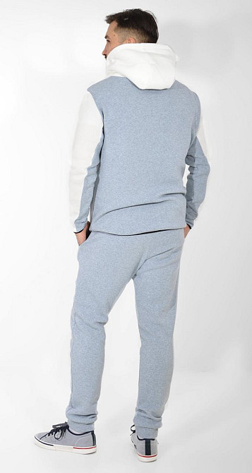 Двухцветный тёплый костюм на флисе со змейкой (48) Киев - изображение 4