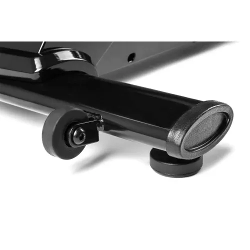 Горизонтальный велотренажер электромагнитный + мат Hop-Sport  070L Helix черно-красный Киев