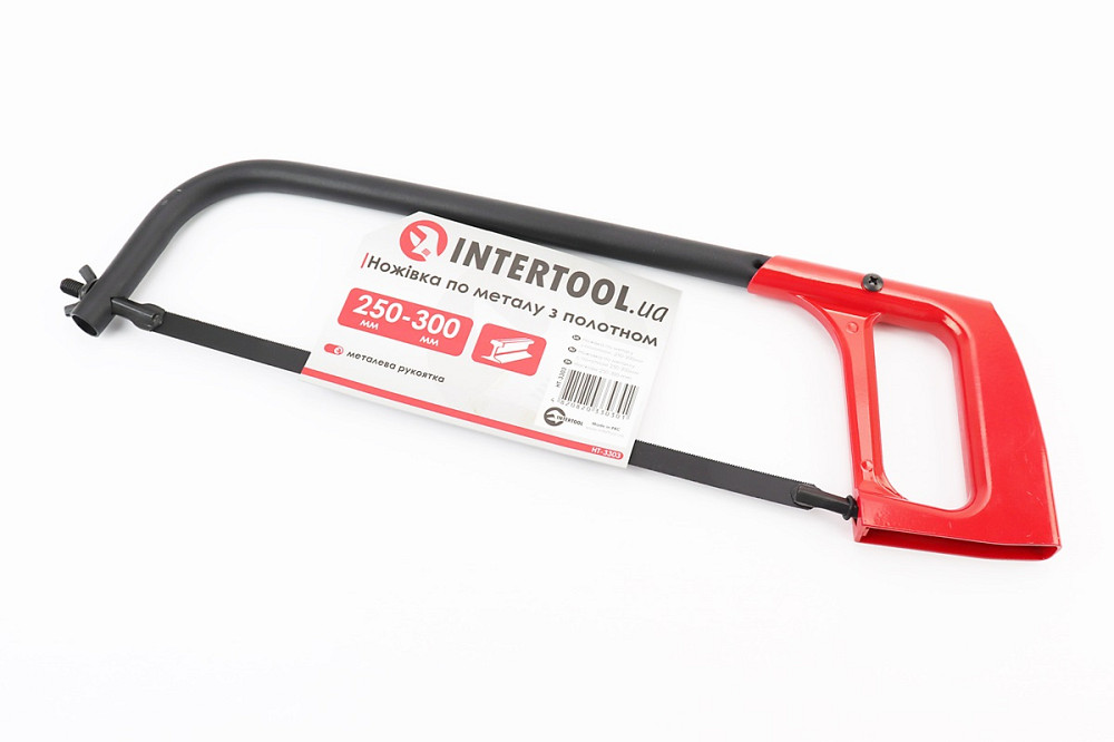 Ножівка з металу 250-300мм з метал. рукояткою HT-3303 Київ - фото 1