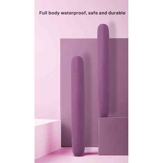 Вибратор двухсторонний Sweet Em Velvet Lure, 10 режимов вибрации, фиолетовый Sex Aura Киев