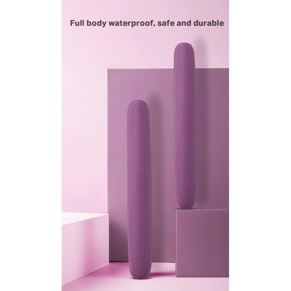 Вибратор двухсторонний Sweet Em Velvet Lure, 10 режимов вибрации, фиолетовый Sex Aura Киев - изображение 6