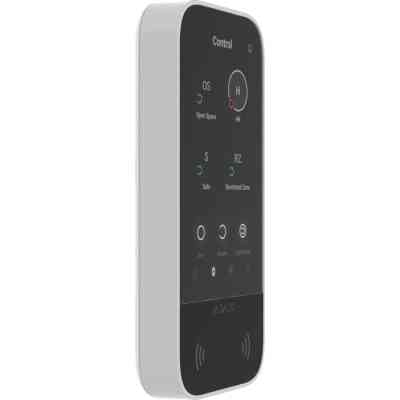 Клавиатура к охранной системе Ajax KeyPad TouchScreen white Винница