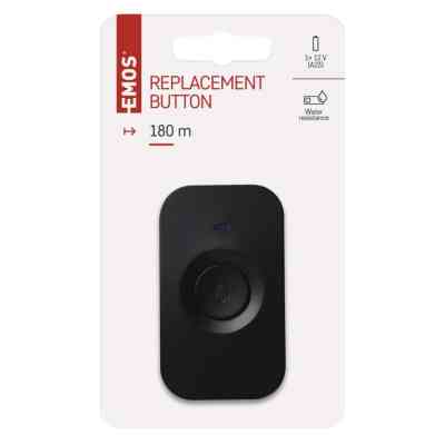 Кнопка дзвінка EMOS wireless button for P5728T, P5728, P5730 (P5728T) Вінниця