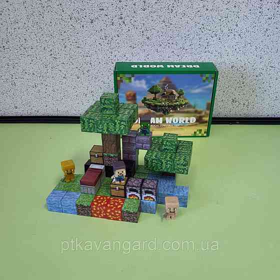 Конструктор магнітний Майнкрафт 72 магнітних блоков Dream World LZCK 067 Хмельницький