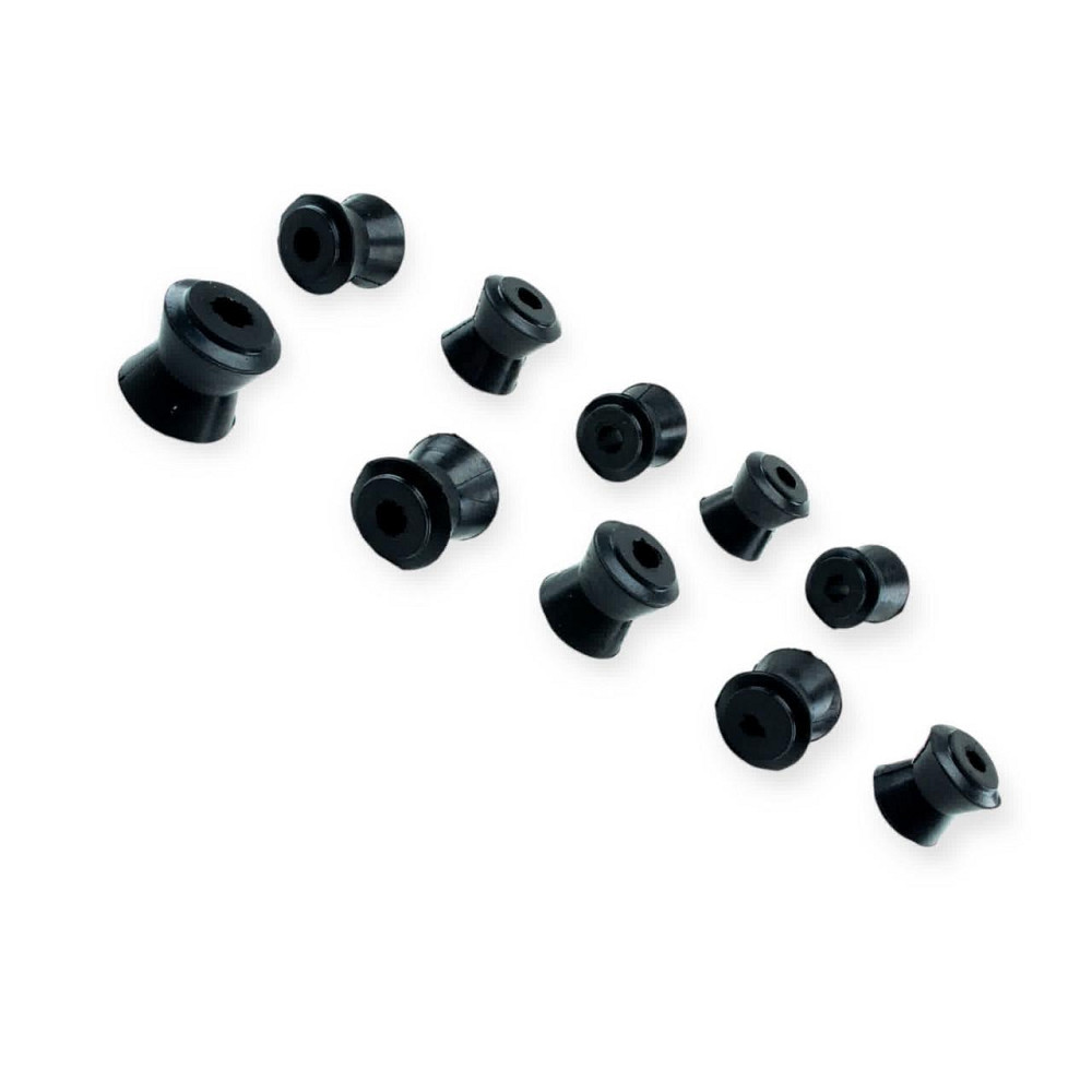 Втулка тяг 2101-2107, 2121 все большие (к-кт 10 шт) AT реактивных Мукачево - изображение 1