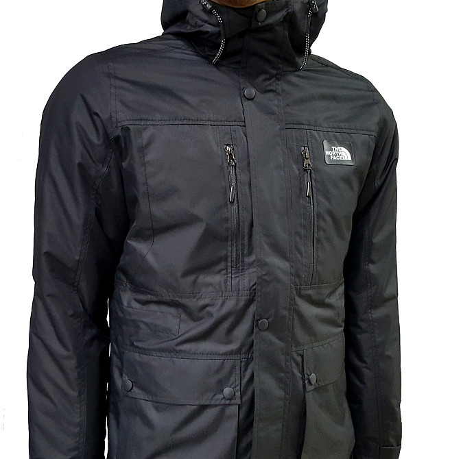 Куртка мужская зимняя The North Face,черный Киев - изображение 5