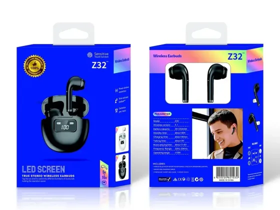 Гарнітура Double з кейсом Bluetooth Wireless Earbuds Z32 Київ
