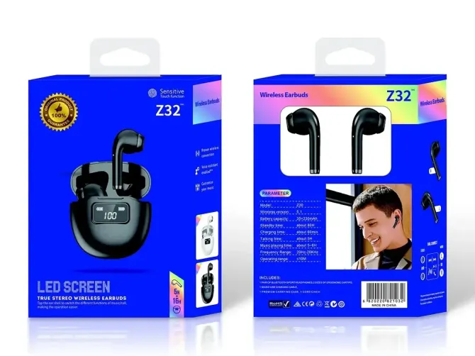 Гарнитура Double с кейсом Bluetooth Wireless Earbuds Z32 Киев - изображение 2