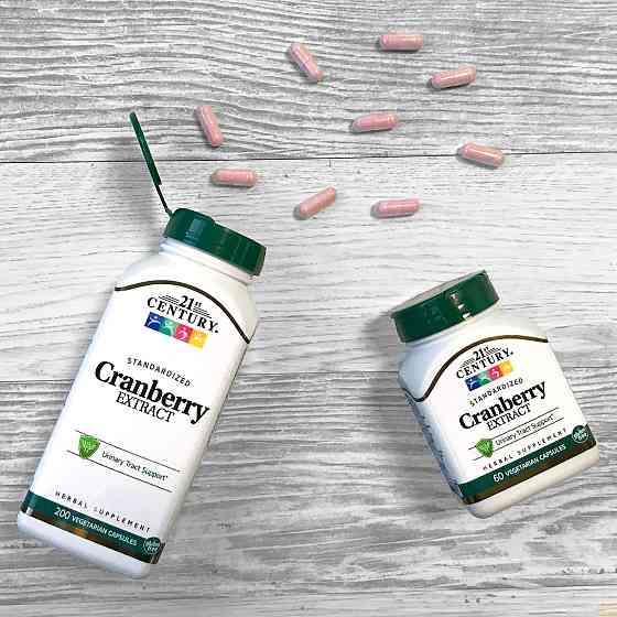 Cranberry Extract, Standardized, 60 Vegetarian Capsules Луцк