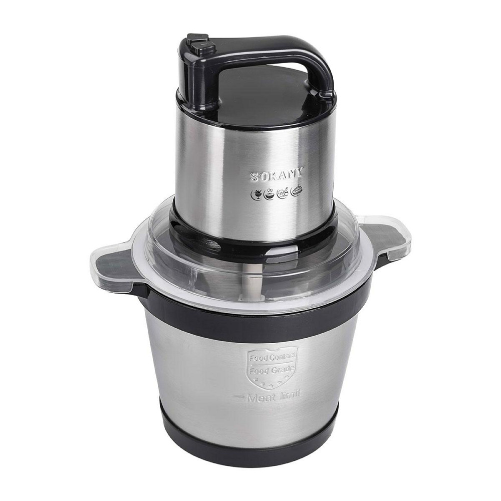 Чоппер Sokany SK-7028 з чашею 3,5 л та 4 лезвями Київ - фото 8