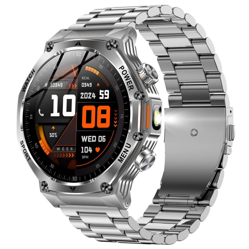 Розумний смарт-годинник Smart Surf X Pro Silver Steel (2 ремінці) Вінниця - фото 14