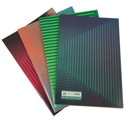 Канцелярская книга Buromax А4, 48 л., клетка, офсет, картонная обложка (BM.2426) Винница - изображение 1