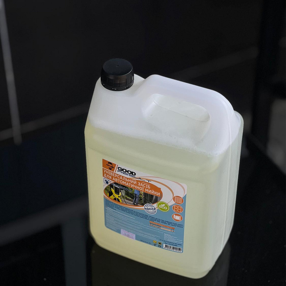 Концентрований засіб для автоматичної мийки  GOOD RESULT, 5л. Універсальний, малопінний Павлоград - фото 2