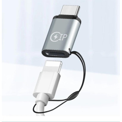 Перехідник Lightning F to USB-C M gray XoKo (XK-AC-027) Вінниця - фото 2