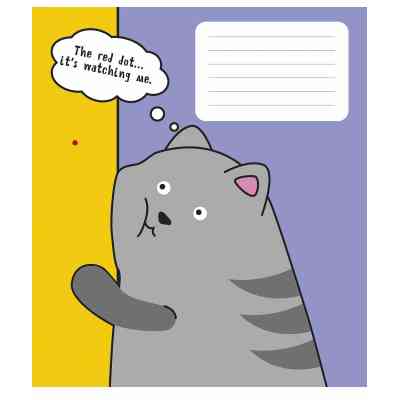 Тетрадь Школярик Animal's memes 12 листов линия (012-3567L) Винница