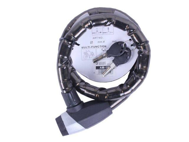 Противоугонный замок ZX4133 , 25мм*1000мм (под ключ) Мукачево - изображение 2