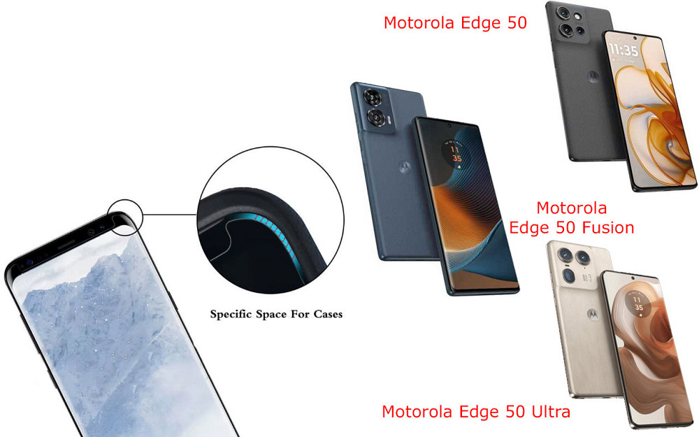 Захисне скло HyperGlass Pro для Motorola Edge 50, Edge 50 Fusion, Edge 50 Ultra – максимальна чутливість та захист Київ - фото 3