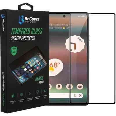 Стекло защитное BeCover Google Pixel 6A Black (708757) Винница