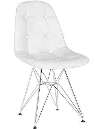 Стілець Тауер Софт S біла екошкіра Днепр