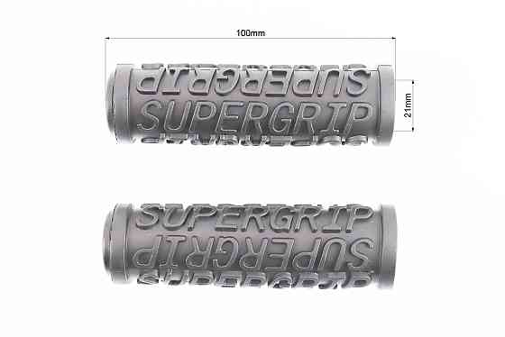 Ручки керма 100мм, чорні PVC-111B Киев