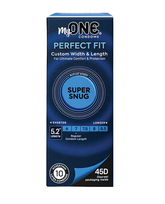 Презервативы MyONE Super Snug Размер 45Д, 10 шт Sex Aura Киев - изображение 1