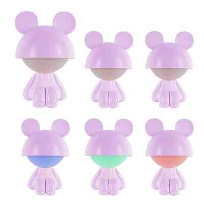 Нічник Kite Світильник LED з акумулятором Cute Mouse, фіолетовий (K25-316-2-5) Вінниця