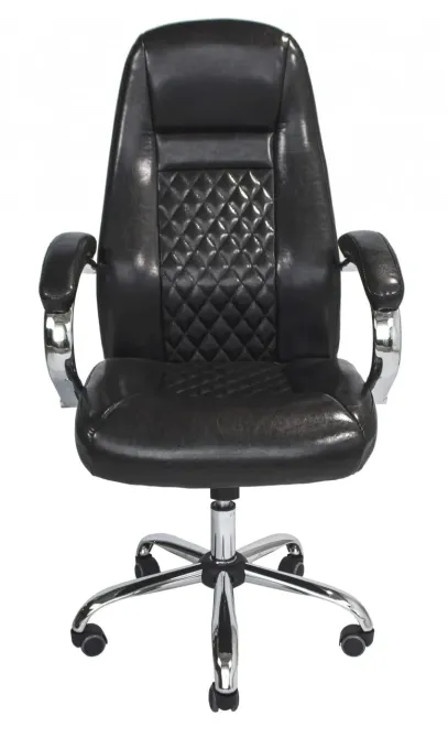Офісне Крісло Керівника Richman Florence Хром М2 AnyFix Чорний Глянсове Київ - фото 2