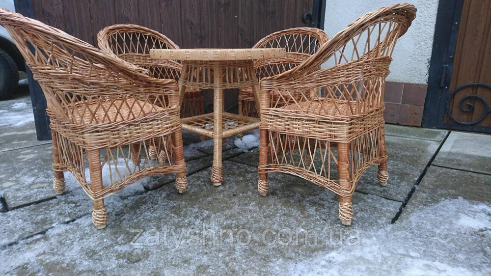 Детский плетеный комплект мебели Киев - изображение 5