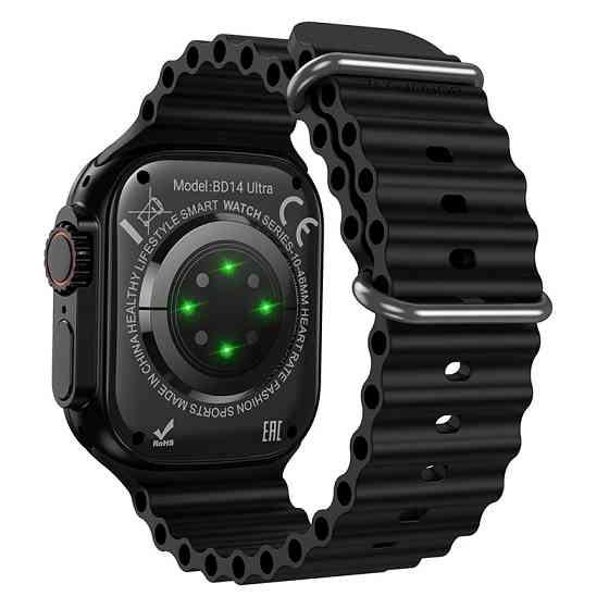 Смарт-годинник BOROFONE BD14 Ultra 51mm. 180 mAh. Smart sports watch(call version) Black Київ